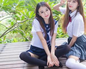 爱蜜社 – 水手服写真来了，身边的海鸥是不是早已被Angela小热巴迷住了？图片得赶紧保存！