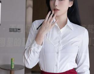 秀人网 – 不同场合的白衬衫，陈梵妮Fanny套图里的那些小细节你注意到了吗？